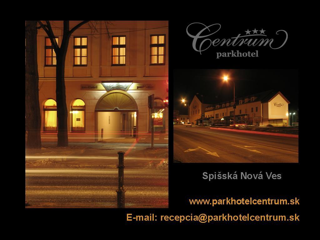 Parkhotel Centrum Spišská Nová Ves Bagian luar foto